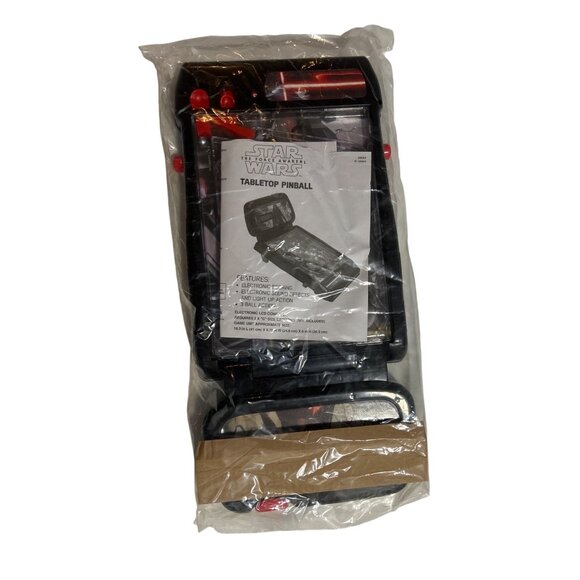 Star Wars The Force Awakens Tabletop Pinball Game Electronic Light Up # 25115FC - Picture 12 of 14